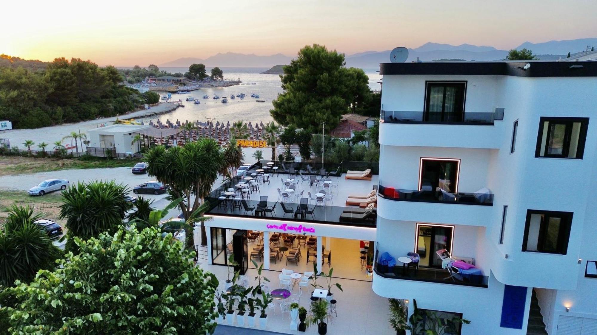 Hotel Vila Park Bujari Ksamil Exterior foto